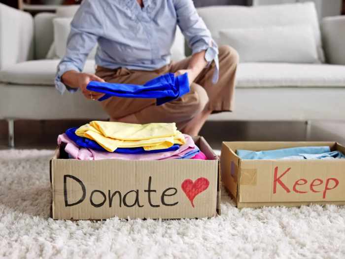 Declutter and Donate