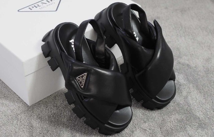 Prada Nappa Leather Sandals