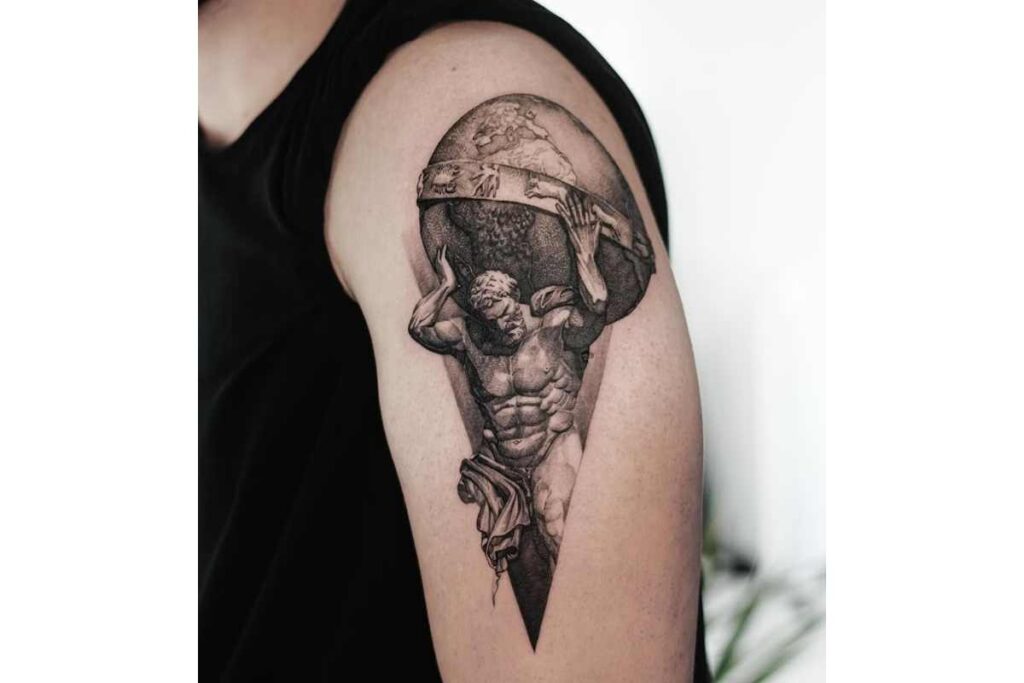 8 Best Atlas Tattoo Designs: When Mythology Meets Modern Ink Atlas Tattoo