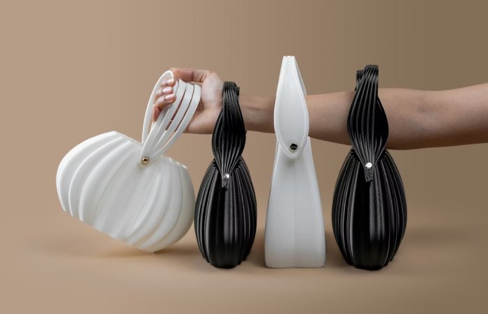Sculptural and Artistic Shapes Luxury Handbag